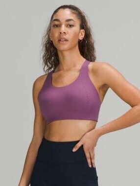 NWT Lululemon 40D AirSupport Sports Bra Highly Supportive Running Bra in 'Plum'